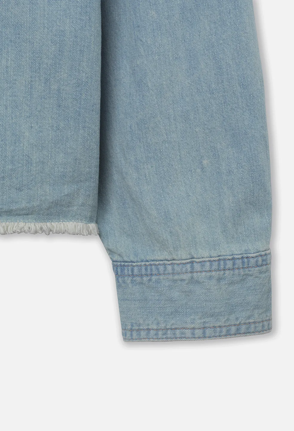 Hemi Princeton Work Shirt / Washed Indigo sold by John Elliott product image thumbnail 4