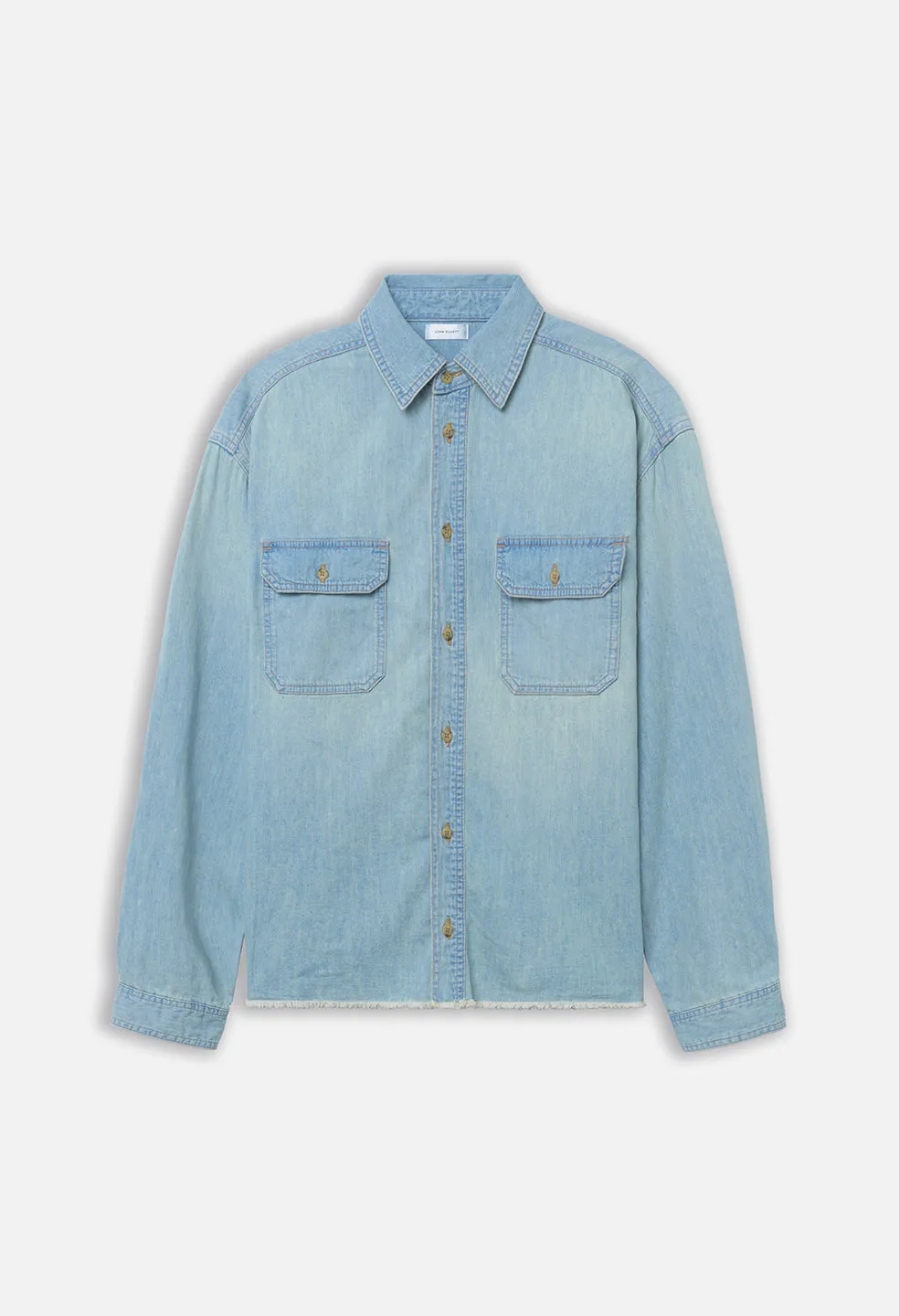 Hemi Princeton Work Shirt / Washed Indigo sold by John Elliott