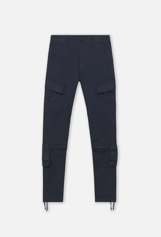 Slim Tactical Cargo / Navy sold by John Elliott