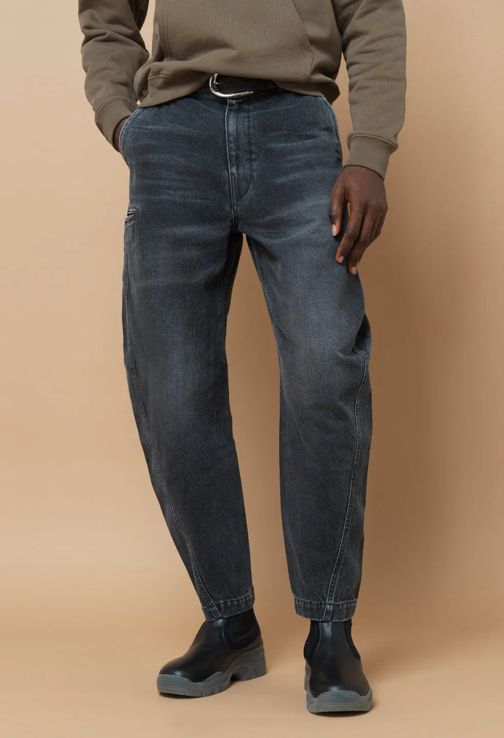 Sendai Trouser / Cinder sold by John Elliott product image thumbnail 5