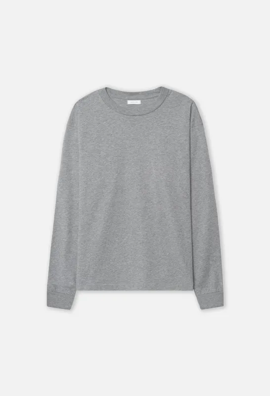 LS University Tee / Heather Grey sold by John Elliott