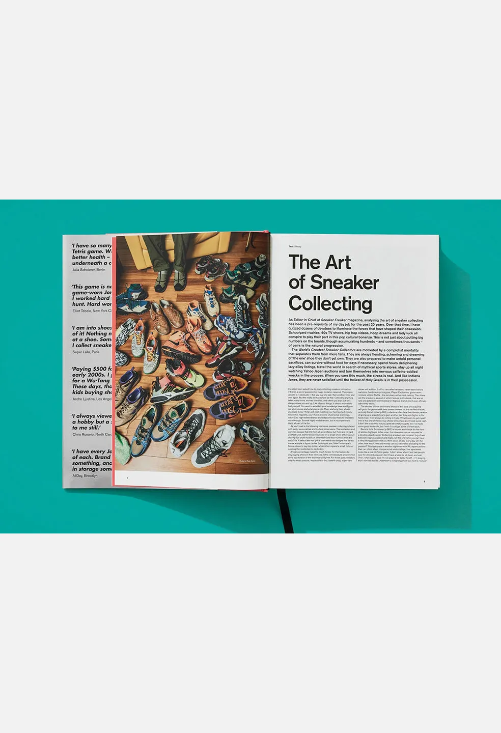 Taschen Books / Sneaker Freaker. World's Greatest Sneaker Collectors sold by John Elliott product image thumbnail 4