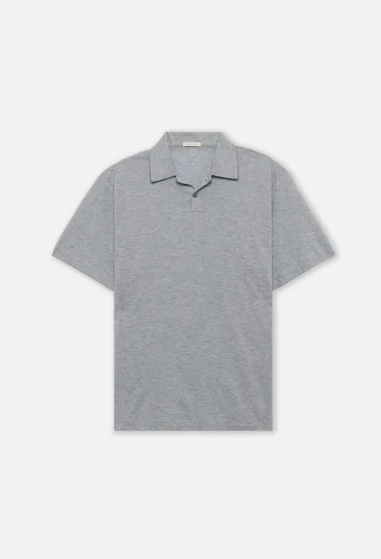 Cotton Cashmere Polo / Grey sold by John Elliott