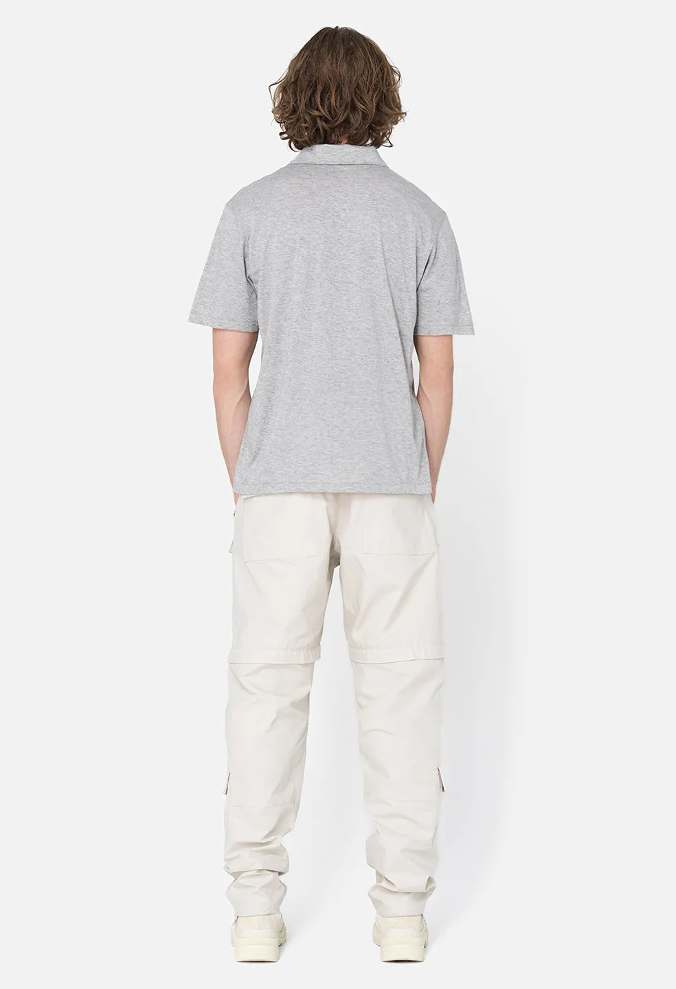 Cotton Cashmere Polo / Grey sold by John Elliott product image thumbnail 5
