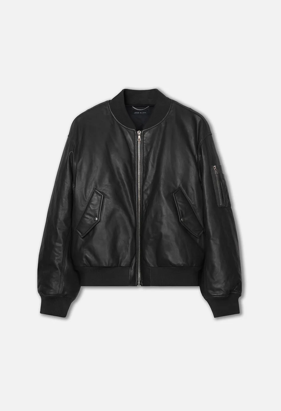 Leather Andes Bomber / Black sold by John Elliott