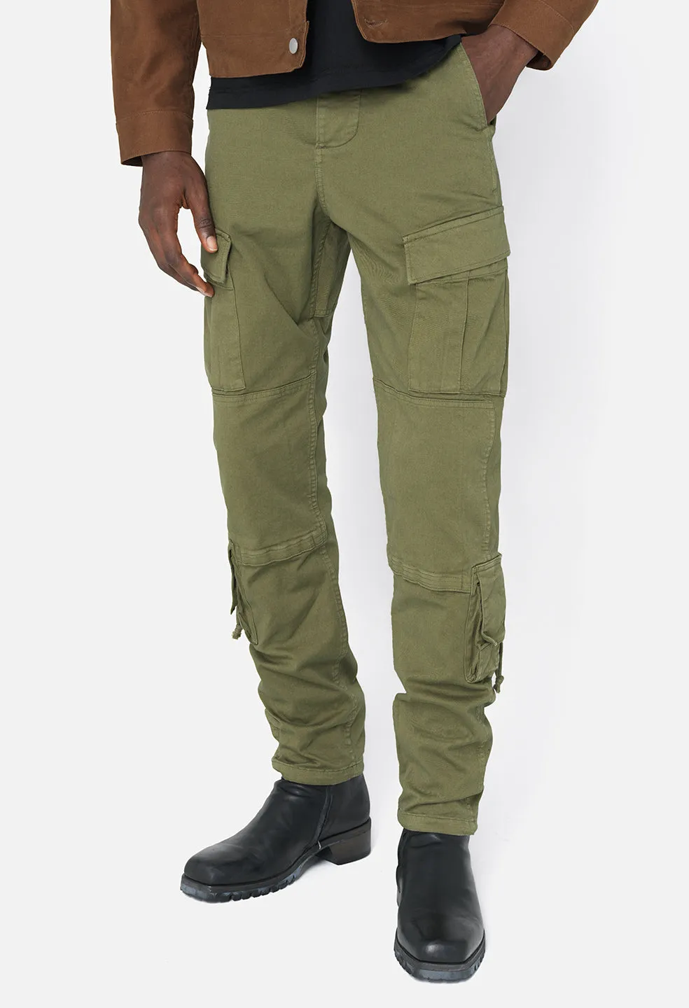 Slim Tactical Cargo / Army sold by John Elliott product image thumbnail 5