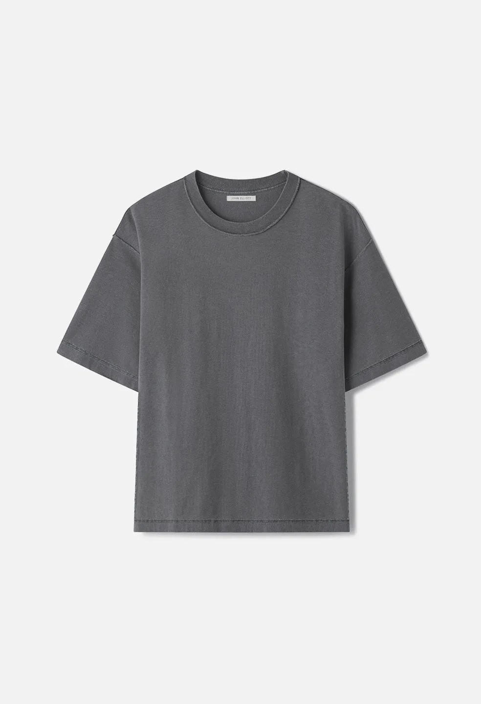Reversed Cropped Tee / Washed Black sold by John Elliott