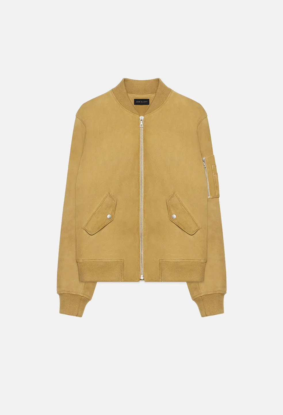 Leather Bogota Bomber / Tan Suede sold by John Elliott
