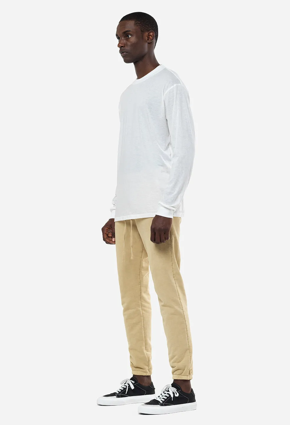 Cotton Cashmere Pullover / White sold by John Elliott product image thumbnail 4