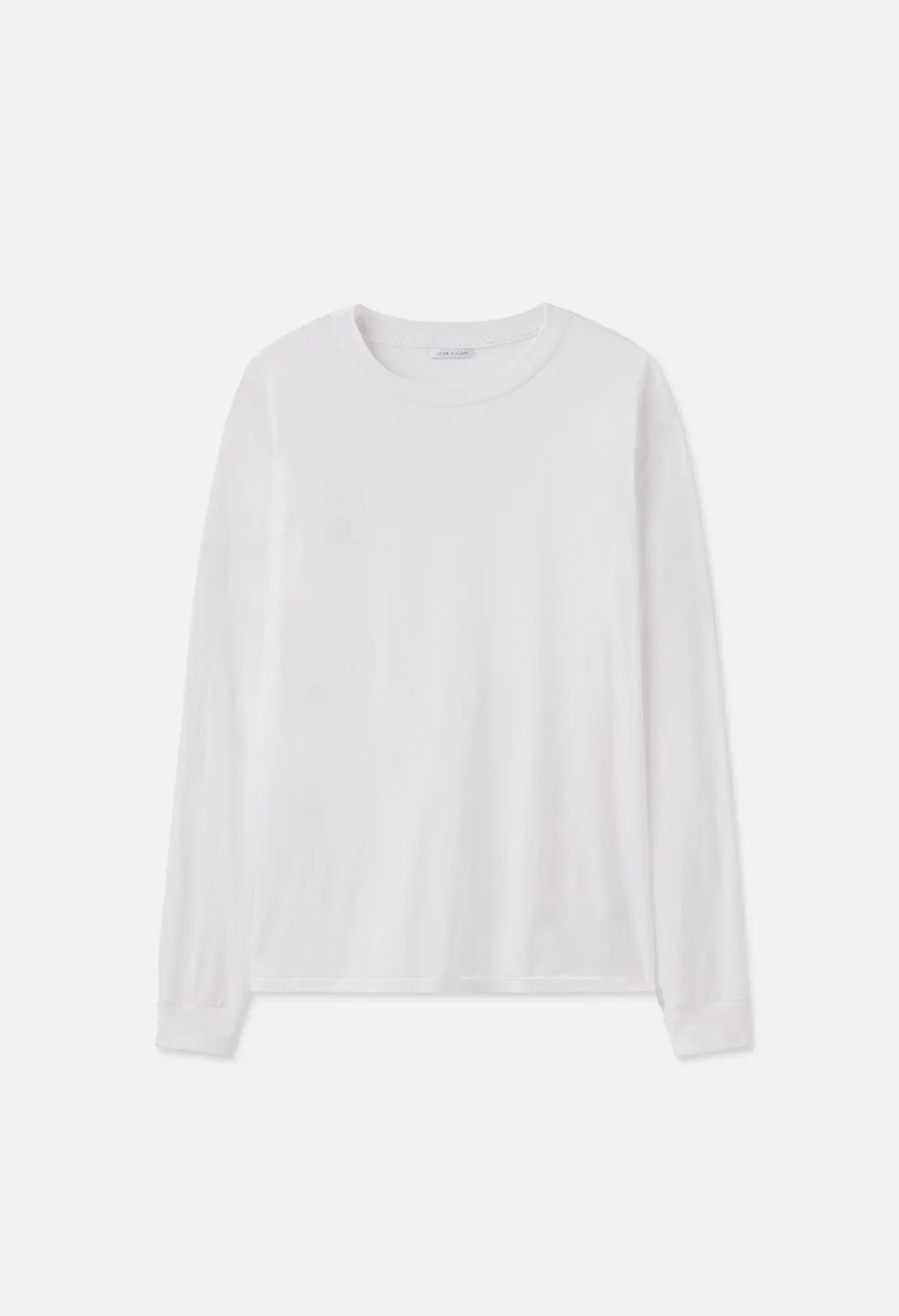 Cotton Cashmere Pullover / White sold by John Elliott