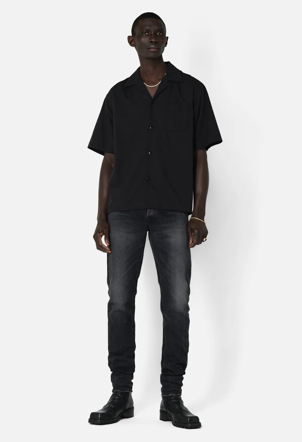 Camp Shirt / Black sold by John Elliott product image thumbnail 4
