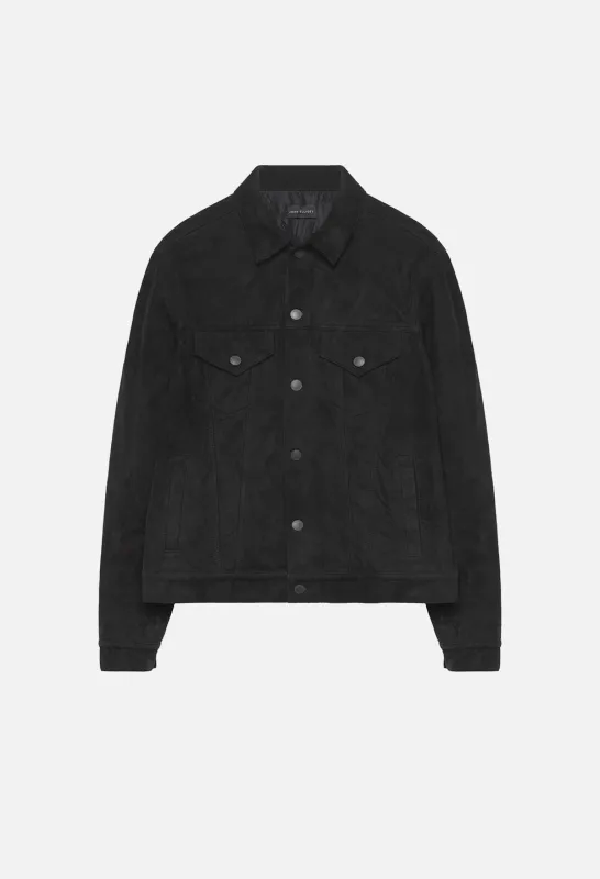 Suede Thumper Jacket Type III / Black sold by John Elliott