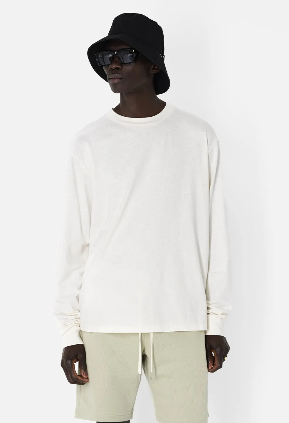 LS University Tee / Salt sold by John Elliott product image thumbnail 3