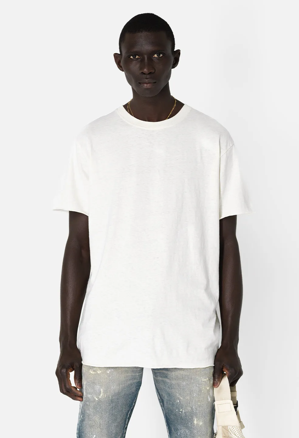 Anti-Expo Tee / Salt sold by John Elliott product image thumbnail 4