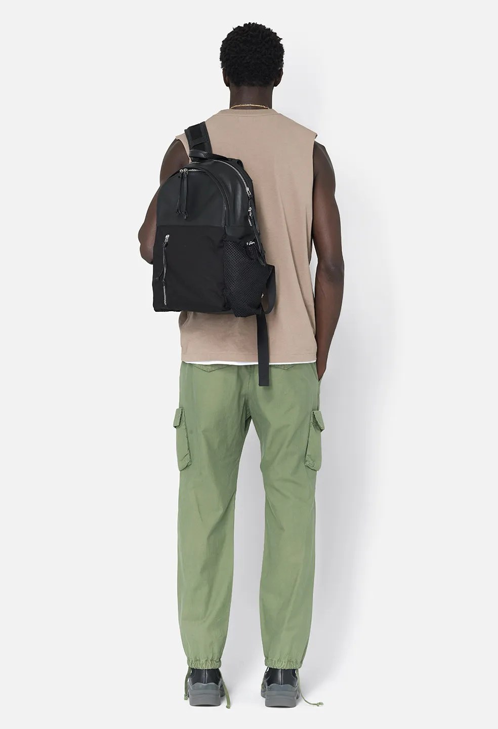Back Sateen Cargo Pants / Olive sold by John Elliott product image thumbnail 5