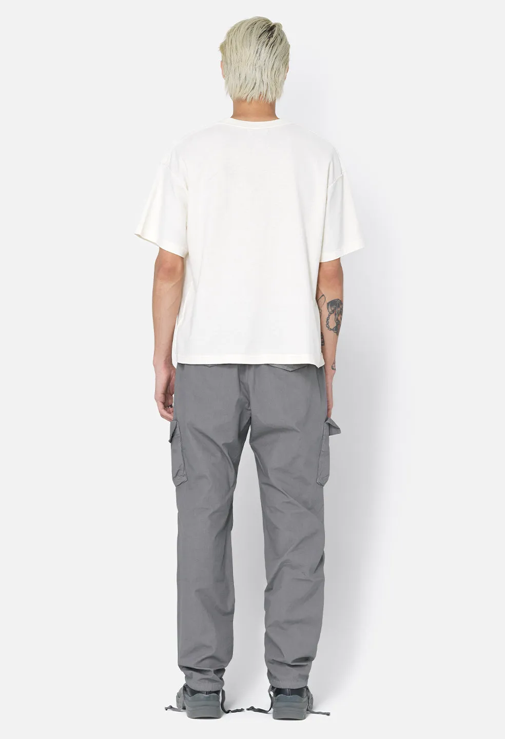 Back Sateen Cargo Pants / Charcoal sold by John Elliott product image thumbnail 5