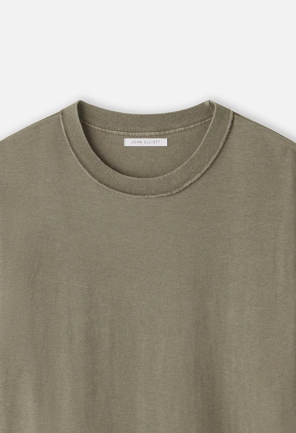 Reversed Cropped Tee / Washed Oak sold by John Elliott product image thumbnail 2
