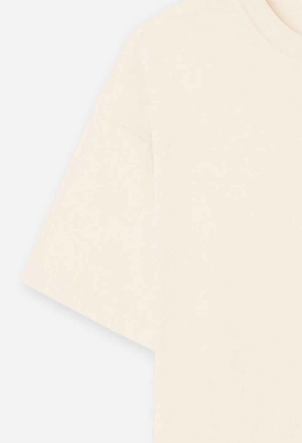 Reversed Cropped Tee / Washed Salt sold by John Elliott product image thumbnail 3