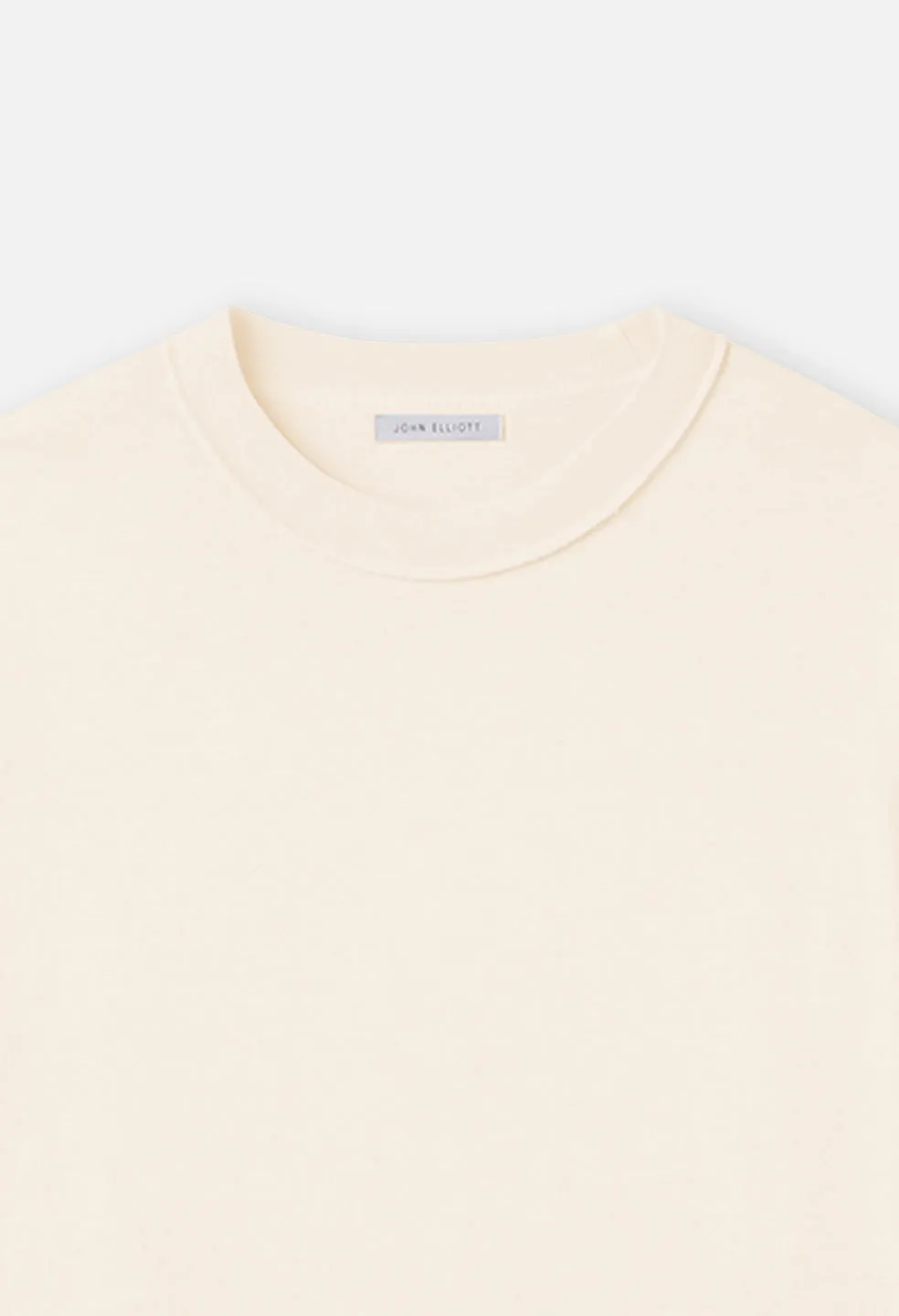 Reversed Cropped Tee / Washed Salt sold by John Elliott product image thumbnail 2