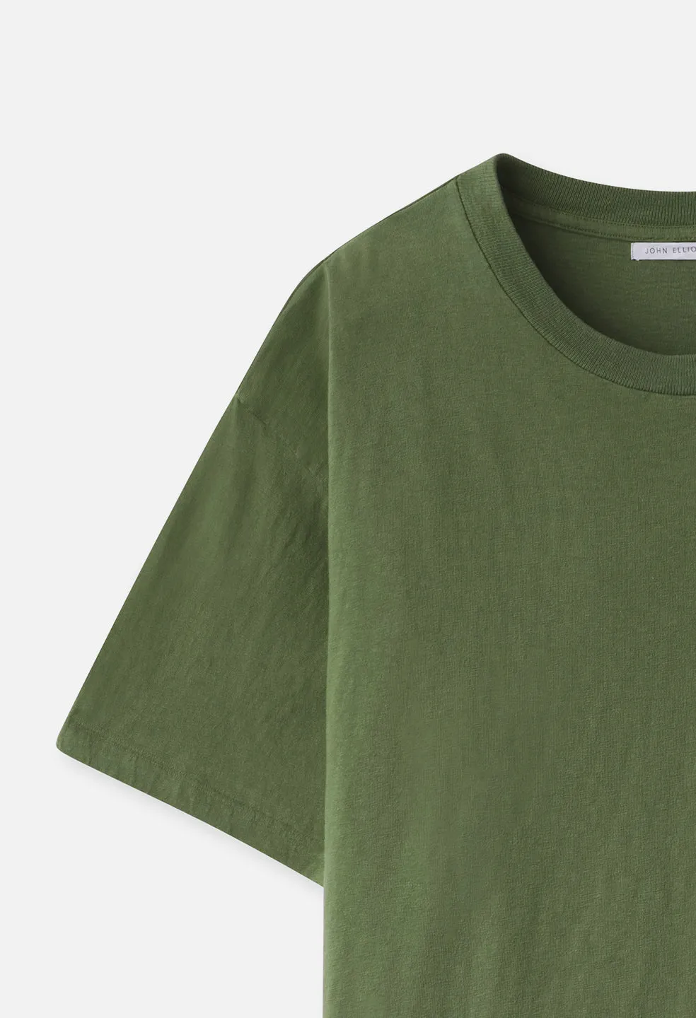 Recycled Cotton University Tee / Army sold by John Elliott product image thumbnail 3