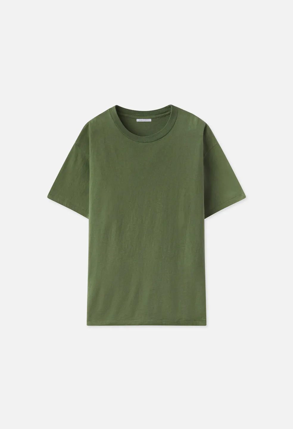 Recycled Cotton University Tee / Army sold by John Elliott