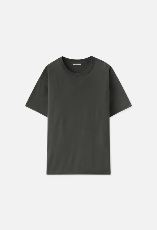 Recycled Cotton University Tee / Steel sold by John Elliott