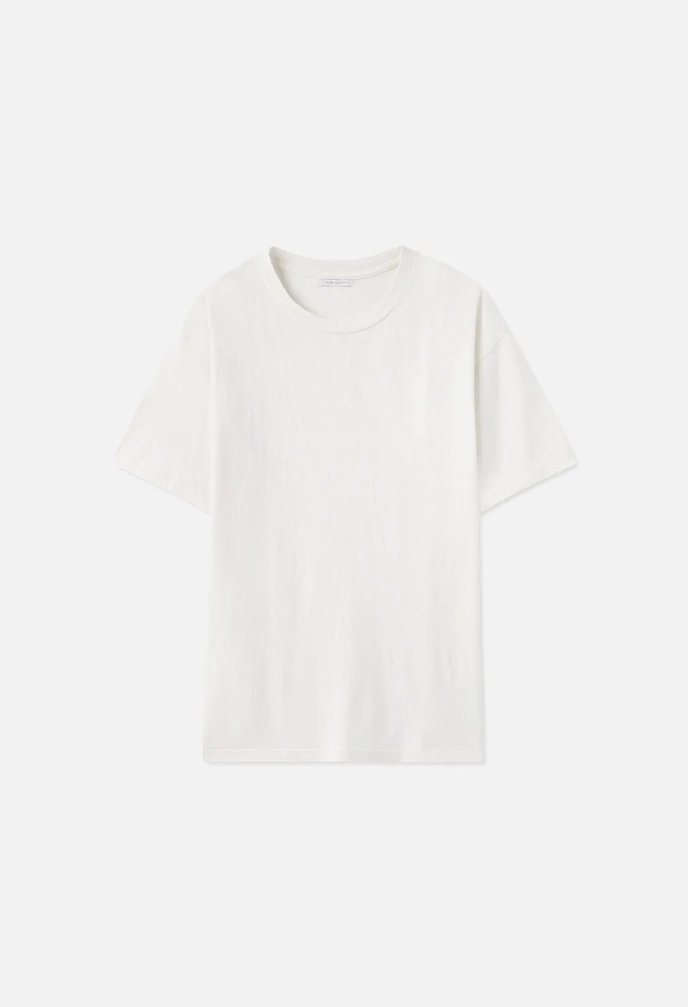 Recycled Cotton University Tee / Salt sold by John Elliott