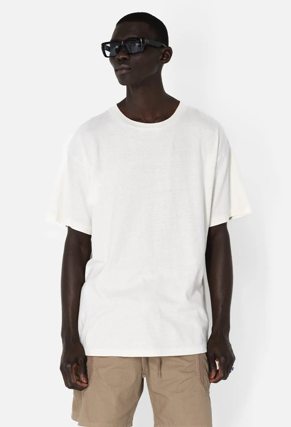 Recycled Cotton University Tee / Salt sold by John Elliott product image thumbnail 2