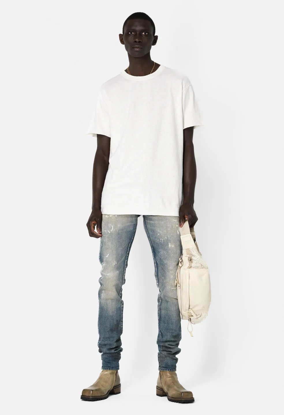 Recycled Cotton Anti-Expo Tee / Salt sold by John Elliott product image thumbnail 5