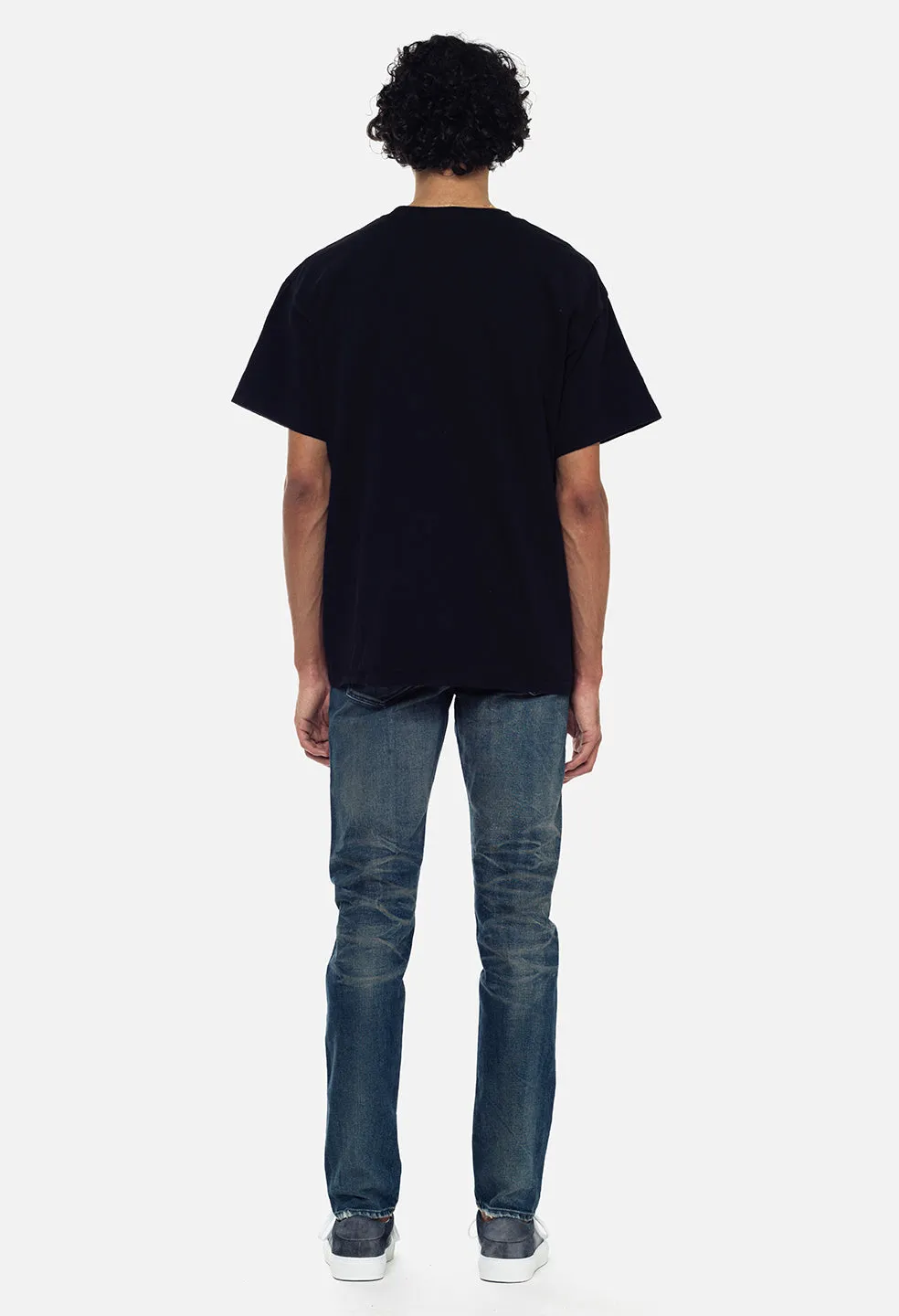 Recycled Cotton University Tee / Black sold by John Elliott product image thumbnail 5