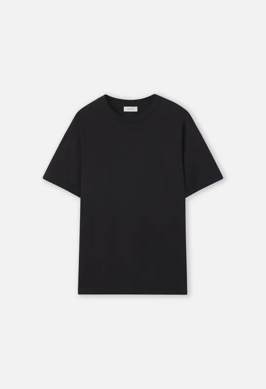 Recycled Cotton University Tee / Black made by John Elliott