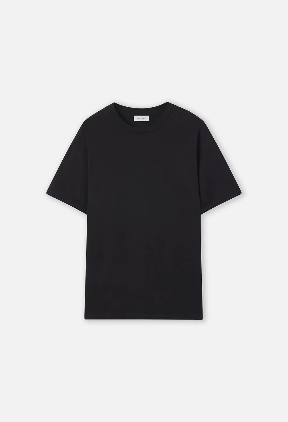 Recycled Cotton University Tee / Black sold by John Elliott