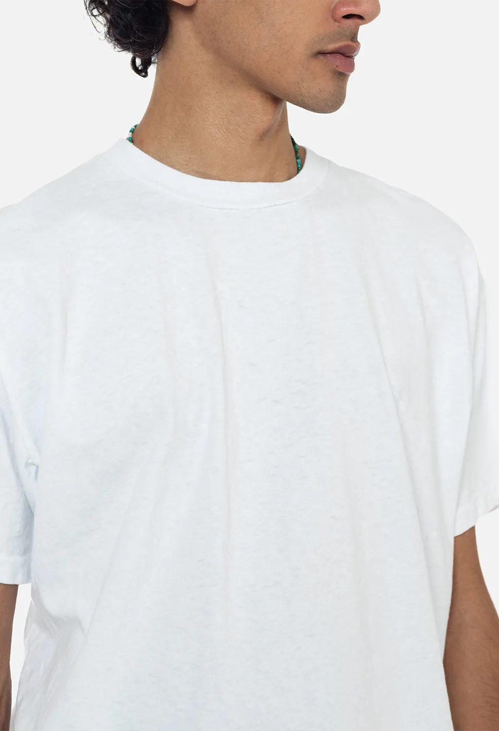Recycled Cotton University Tee / White sold by John Elliott product image thumbnail 2