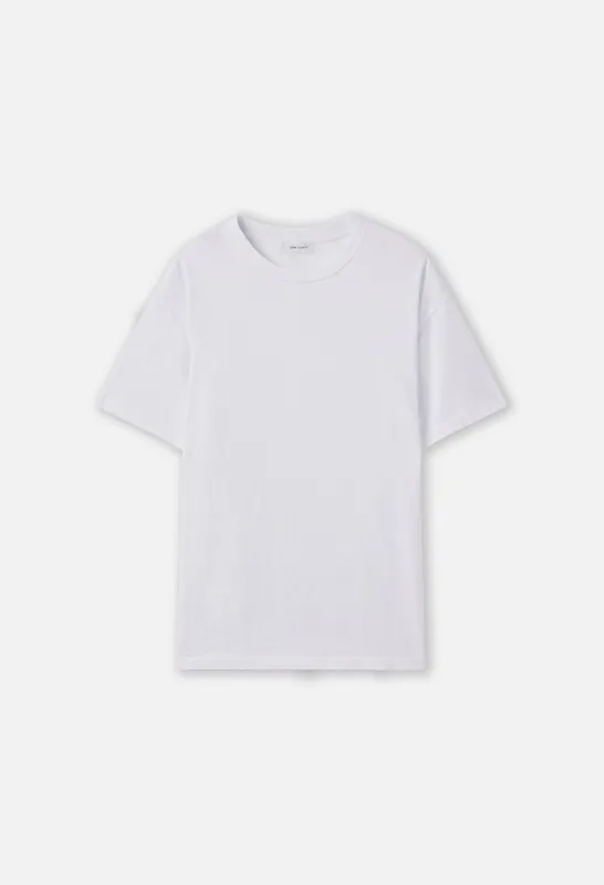 Recycled Cotton University Tee / White sold by John Elliott