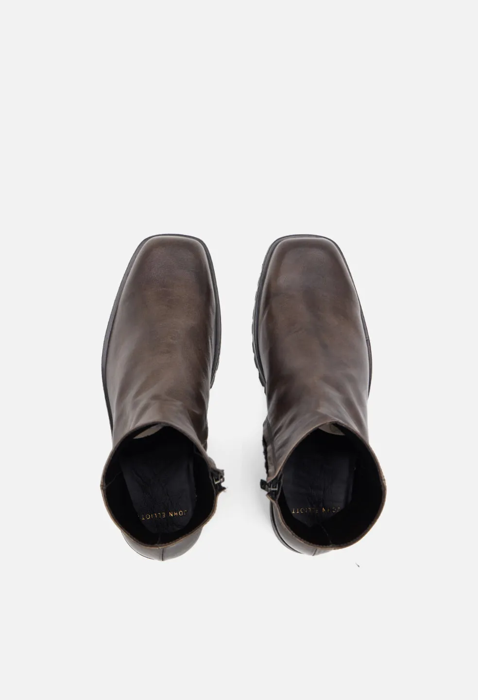 Square Toe Boot / Chocolate sold by John Elliott product image thumbnail 5