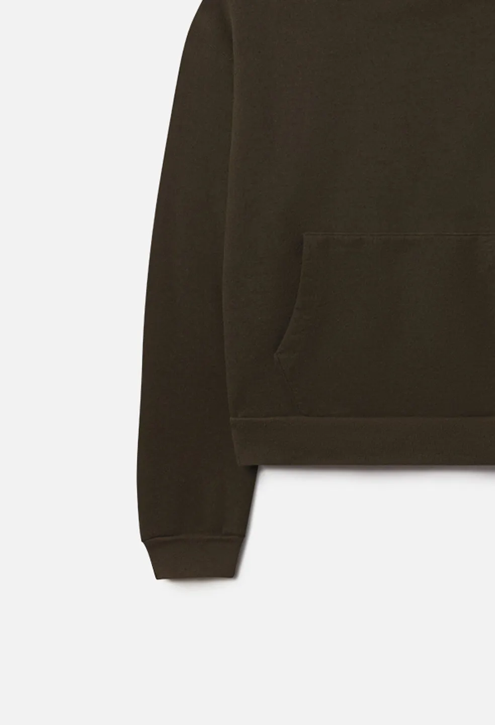 Silk Noil Hoodie / Olive sold by John Elliott product image thumbnail 4