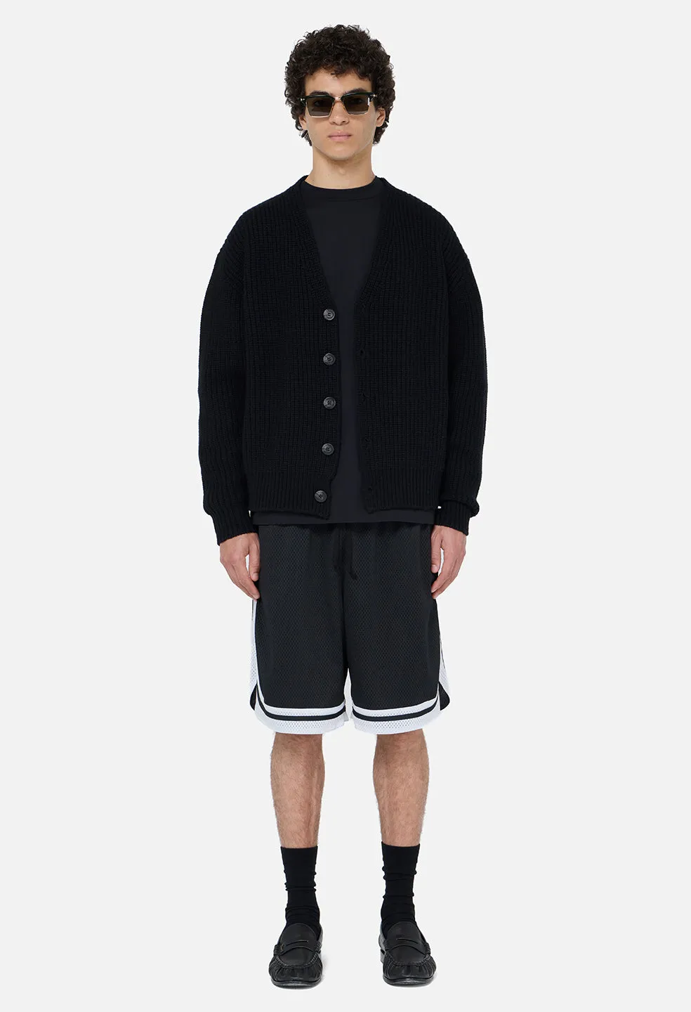 Shaolin Court Shorts / Black x White sold by John Elliott product image thumbnail 3