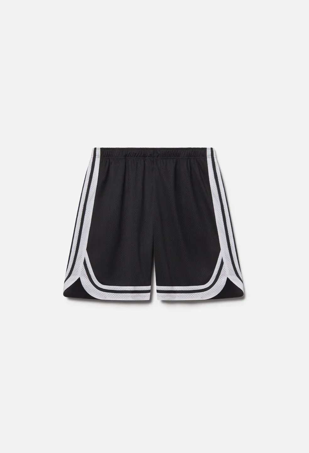 Shaolin Court Shorts / Black x White sold by John Elliott