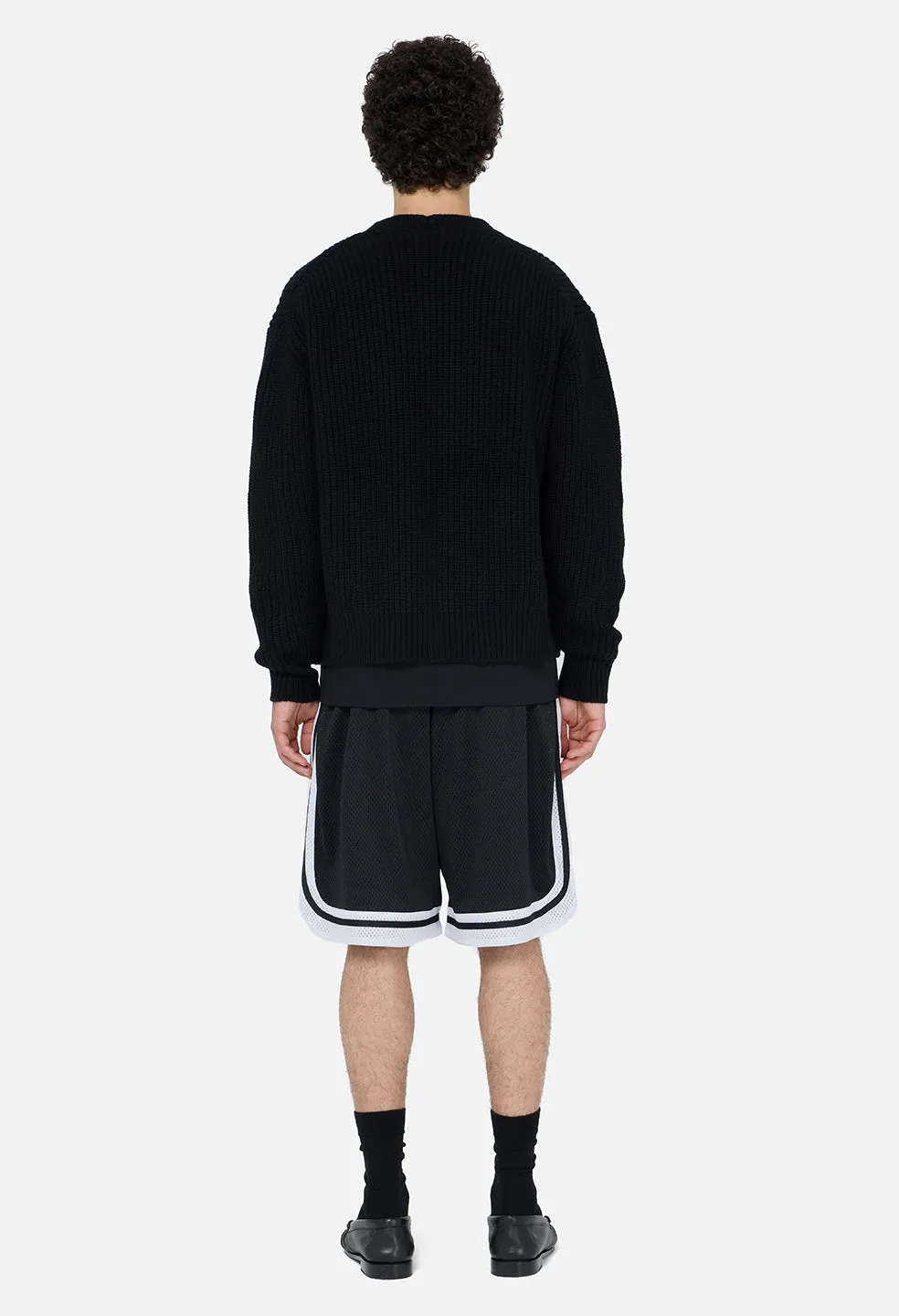 Shaolin Court Shorts / Black x White sold by John Elliott product image thumbnail 5