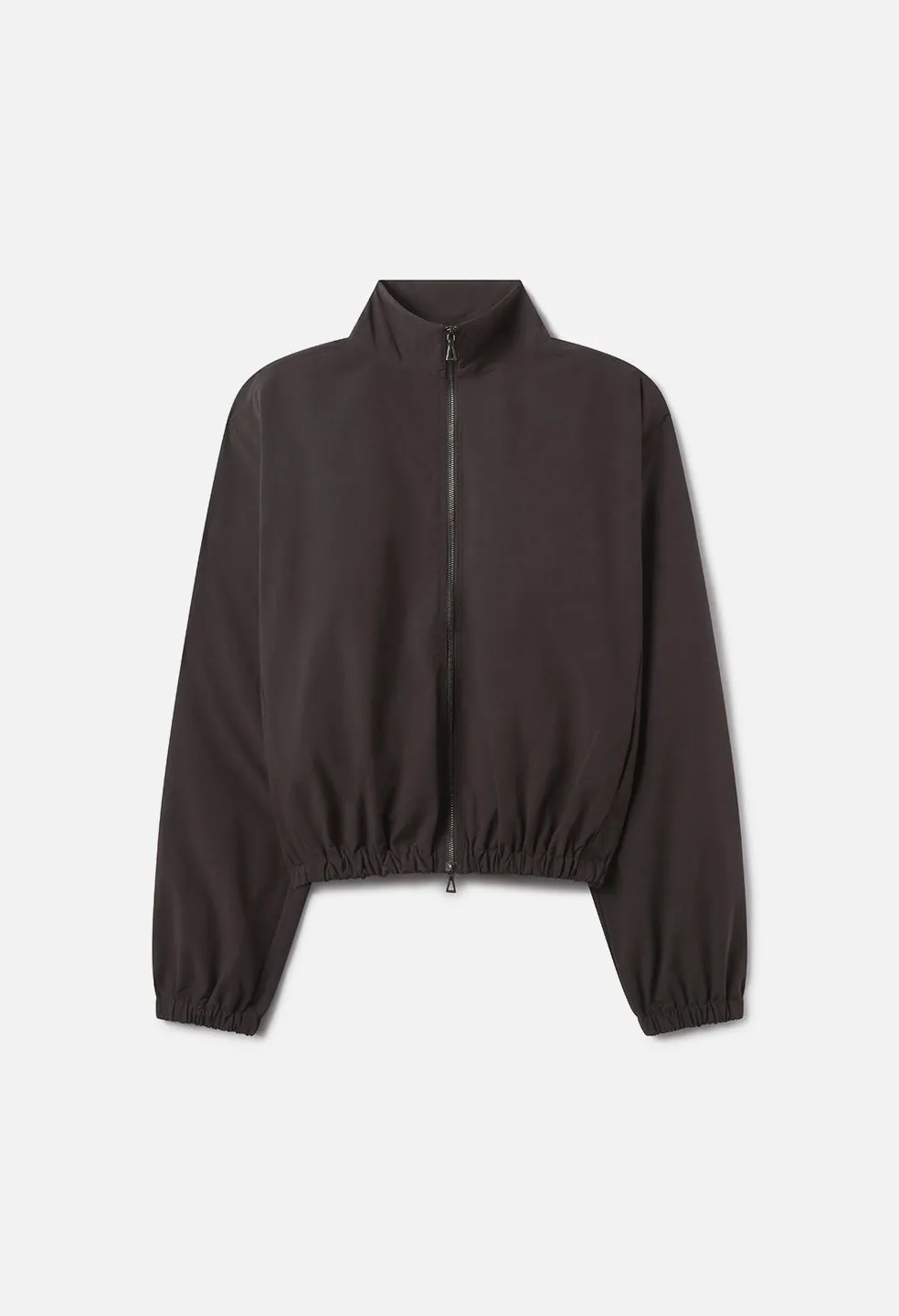 Vero Brushed Nylon Zip Jacket / Charcoal sold by John Elliott