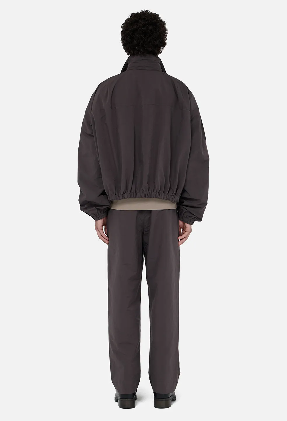 Vero Brushed Nylon Zip Jacket / Charcoal sold by John Elliott product image thumbnail 5