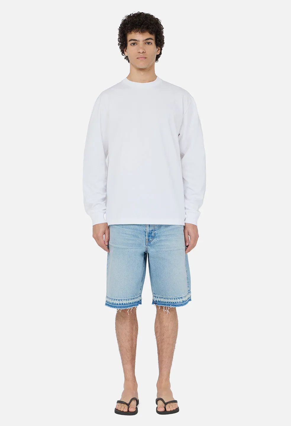 Core LS University Tee / White sold by John Elliott product image thumbnail 3