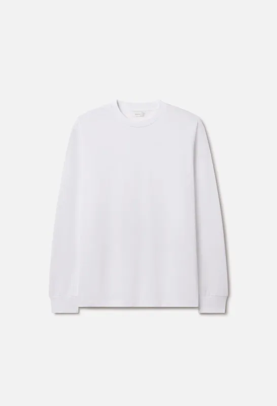 Core LS University Tee / White sold by John Elliott