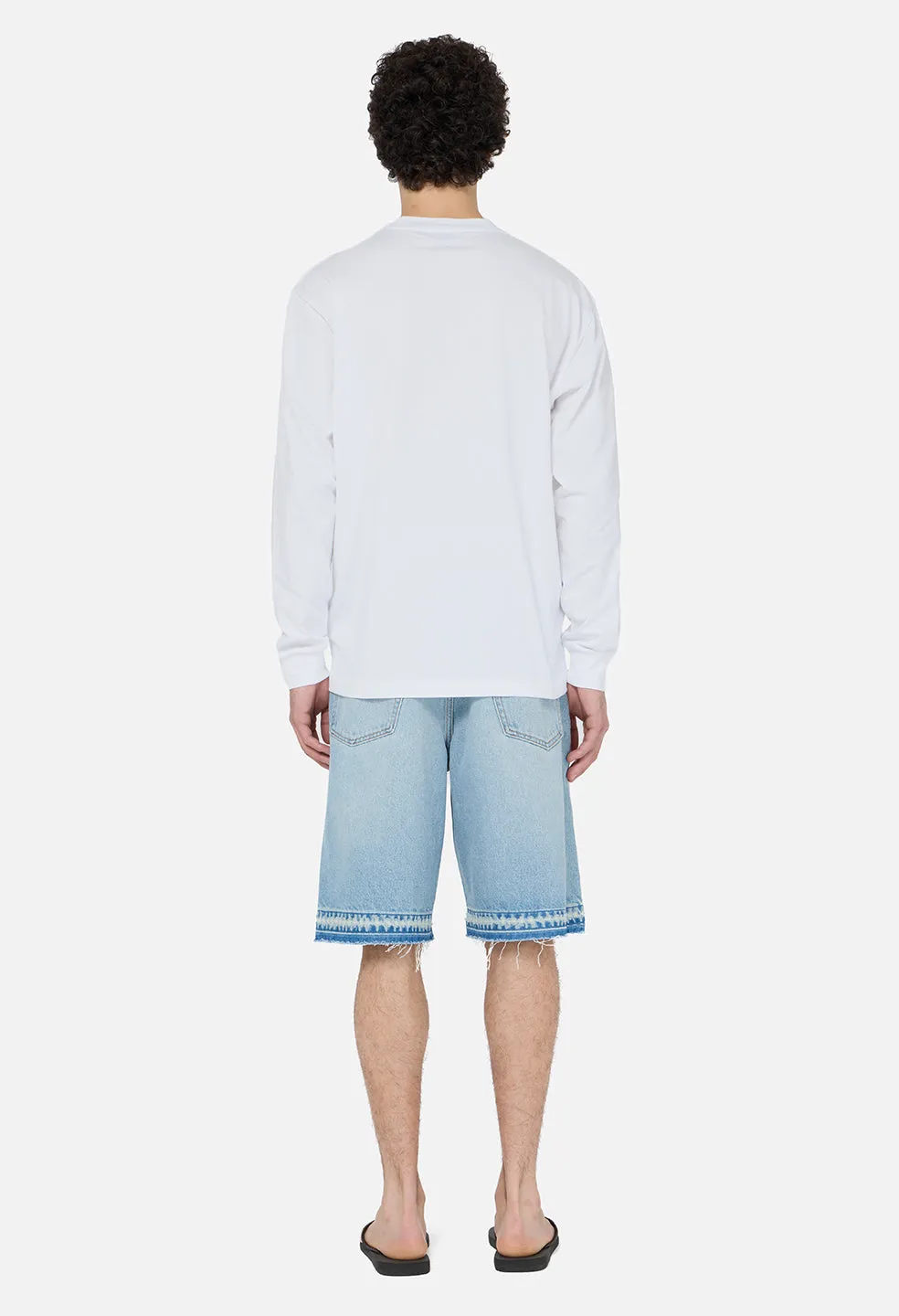 Core LS University Tee / White sold by John Elliott product image thumbnail 5