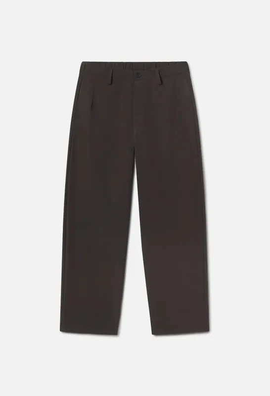Vero Brushed Nylon Lounge Pant / Charcoal sold by John Elliott