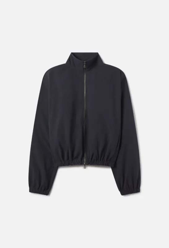 Vero Brushed Nylon Zip Jacket / Dark Navy sold by John Elliott