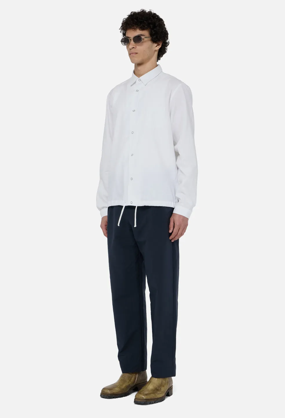 Vero Brushed Nylon Lounge Pant / Dark Navy sold by John Elliott product image thumbnail 4