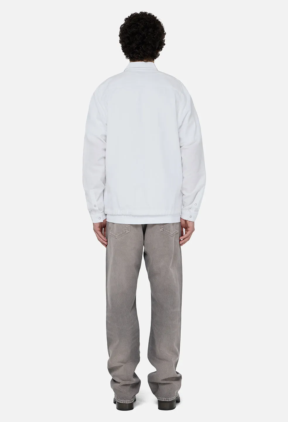 Gallery Snap Shirt / White sold by John Elliott product image thumbnail 5