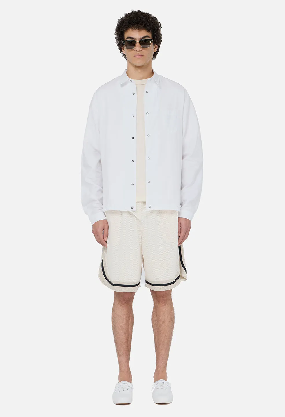 Shaolin Court Shorts / Salt x Tan sold by John Elliott product image thumbnail 3