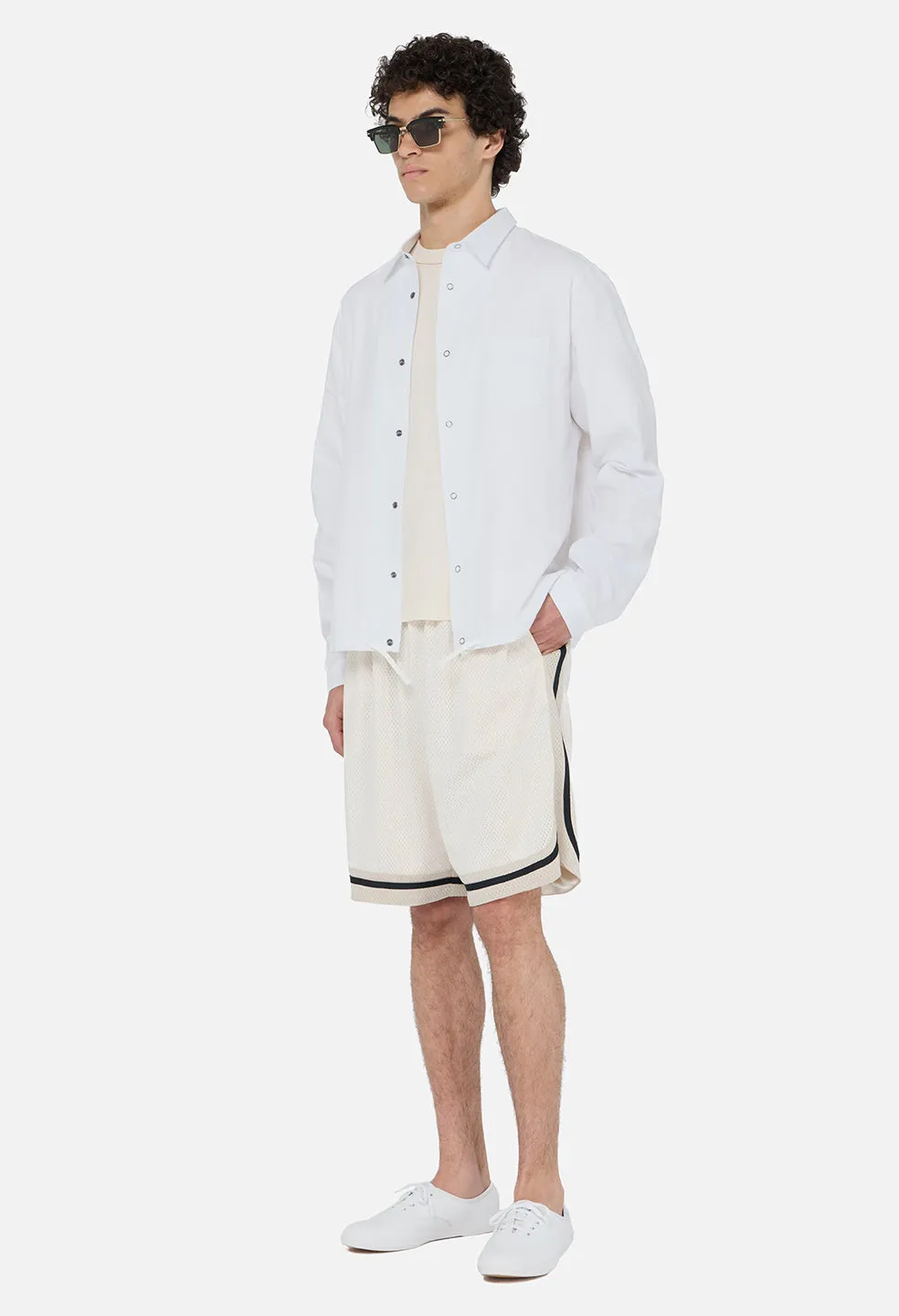Shaolin Court Shorts / Salt x Tan sold by John Elliott product image thumbnail 4